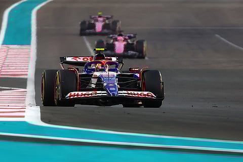 F1 Grand Prix of Abu Dhabi: Yuki Tsunoda