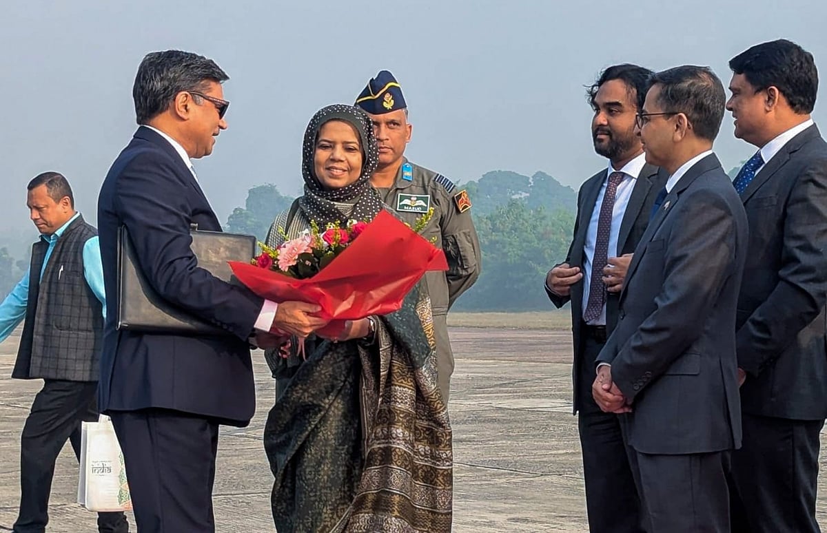 PTI : Foreign Secretary Vikram Misri arrives in Dhaka