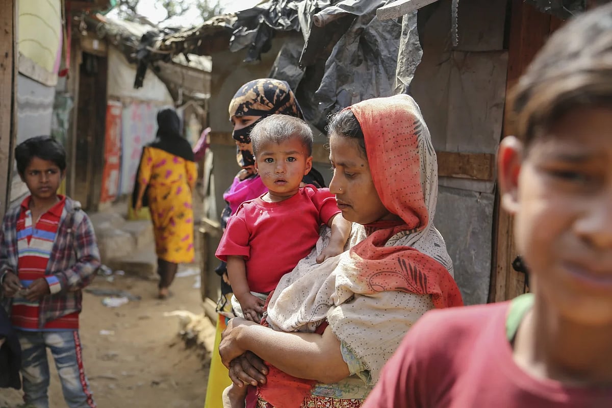 AP : Rohingya Refugees In Jammu |