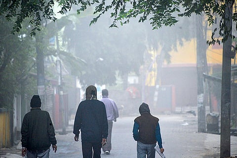 Weather: Fog in Siliguri