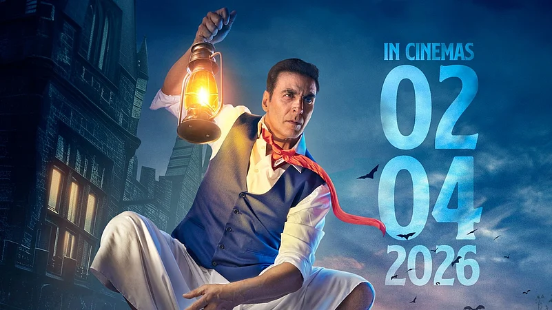 Akshay Kumar in Bhooth Bangla poster