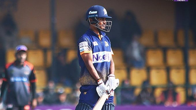 X/OfficialNPLT20 : Rohit Paudel.