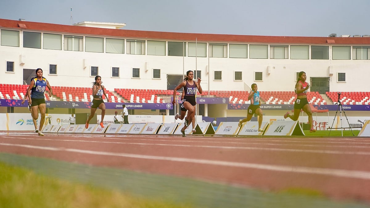 X/Odisha Sports : Action from the 39th National Junior Athletics Championships in Bhubaneswar.