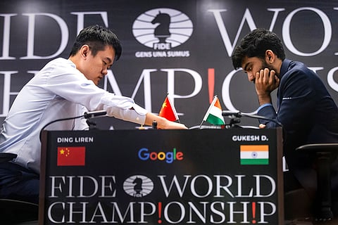 World Chess Championship: Gukesh D. and Ding Liren