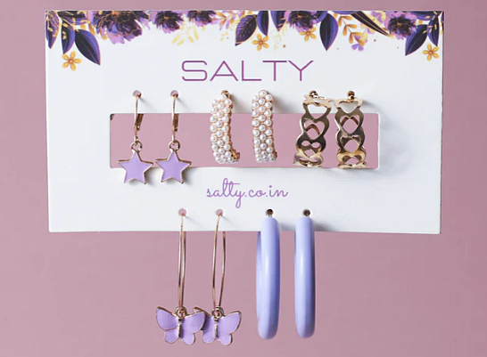 Hoop earring set