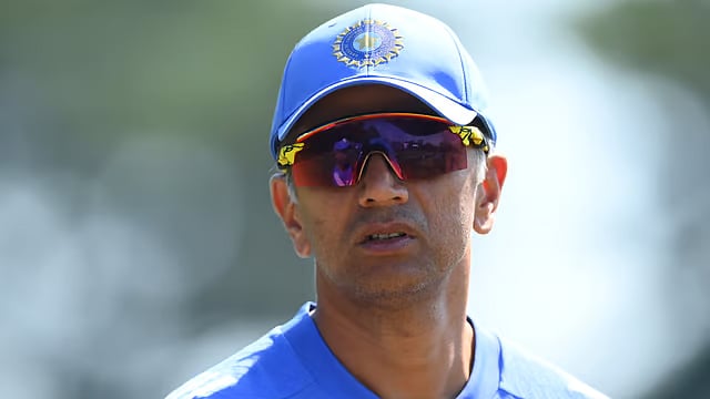 File : Former India captain and coach Rahul Dravid.