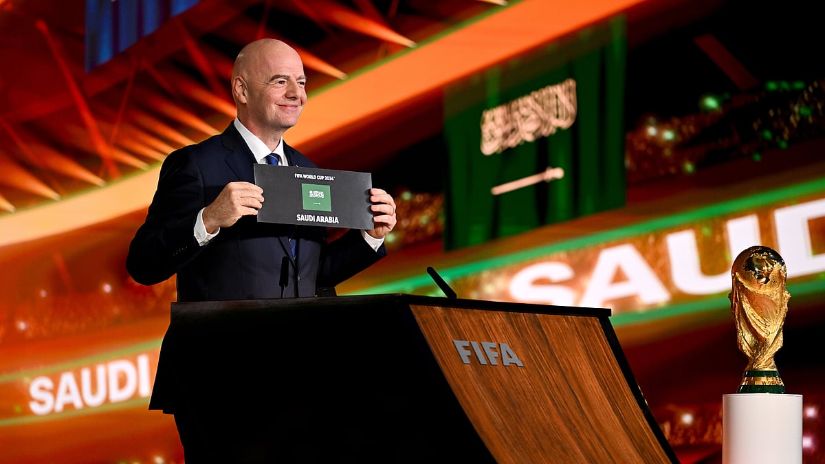 Saudi Arabia will host the 2034 World Cup - null
