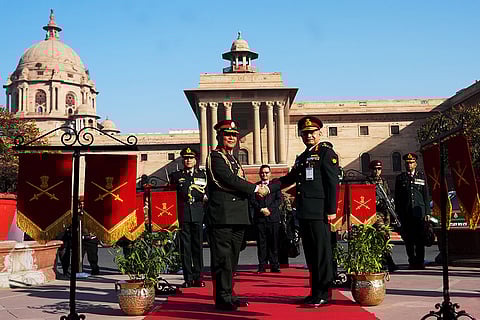 Nepal's Chief of Army Staff in India