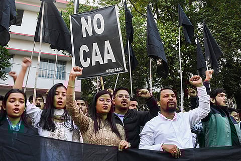 AASU protest in Guwahati