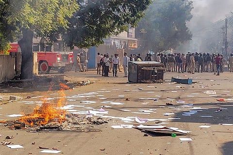 Violence Arson In Parbhani