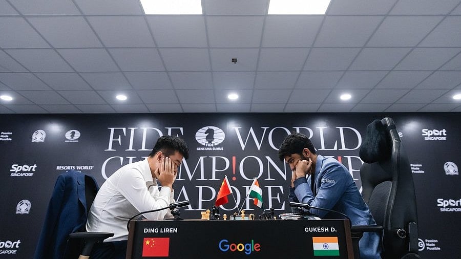 X | FIDE  : D Gukesh Vs Ding Liren World Chess Championship 2024. 