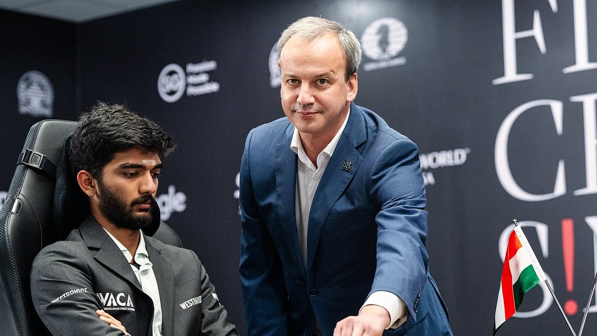 X | FIDE_Chess : D Gukesh vs Ding Liren FIDE World Chess Championship 2024. 