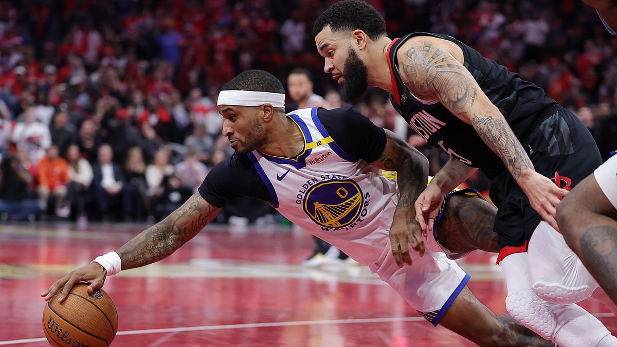 The Warriors were eliminated by the Rockets