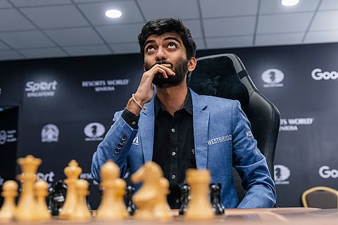 India's D Gukesh responds to defeating China’s Ding Liren in the 2024 World Chess Championship