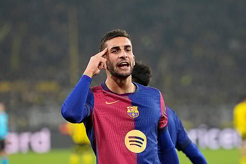 UEFA Champions League: Barcelona's Ferran Torres