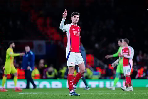 UEFA Champions League: Arsenal's Kai Havertz scorer of the third goal