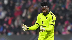 Manchester United goalkeeper Andre Onana
