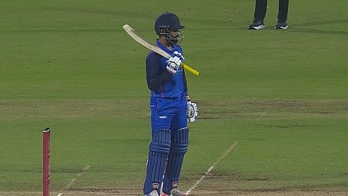 Screengrab : Rajat Patidar in action.