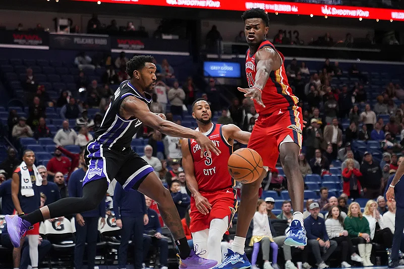 Sacramento Kings vs New Orleans Pelicans NBA basketball game photos: Malik Monk