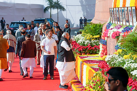 Parliament Attack Anniversary: Mallikarjun Kharge pays tribute to the martyrs