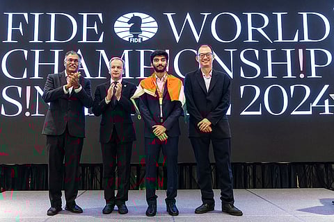 Closing Ceremony of World Chess Championship 2024