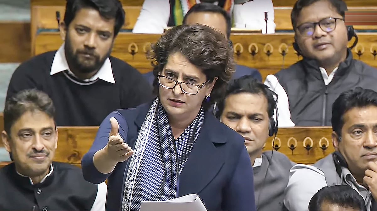 AP : Priyanka Gandhi's maiden Lok Sabha Speech