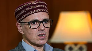 | Photo- PTI Kamal Singh : Omar Abdullah
