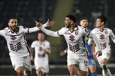 Serie A 2024-25: Torino's Che Adams celebrates after scoring