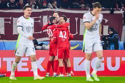 Bundesliga 2024-25: Freiburg's Michael Gregoritsch celebrates his goal