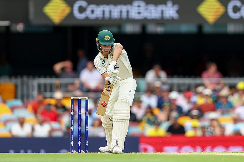Border-Gavaskar cricket series at Gabba in Brisbane IND Vs AUS 3rd Test Day 1 Pics: Nathan McSweeney