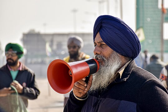 In Photos: Farmers Protest At Shambhu Border
