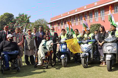 Paralympian Deepa Malik at an event