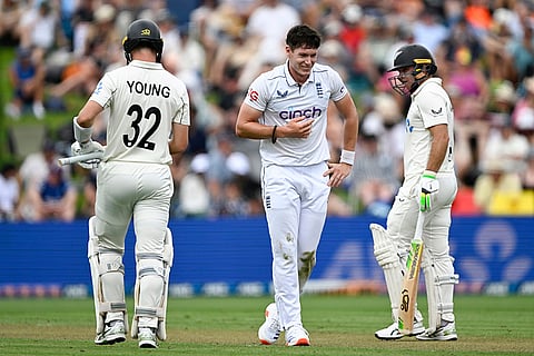 NZ vs ENG 3rd Test Day 1: England bowler Matthew Potts