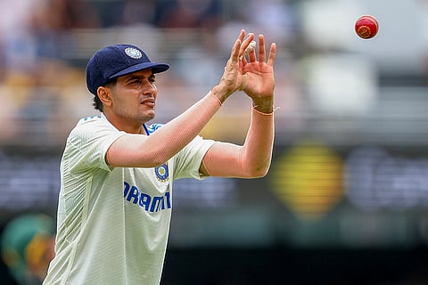 India Vs Australia, 3rd Test Day 1: India's Shubman Gill catches a ball during play