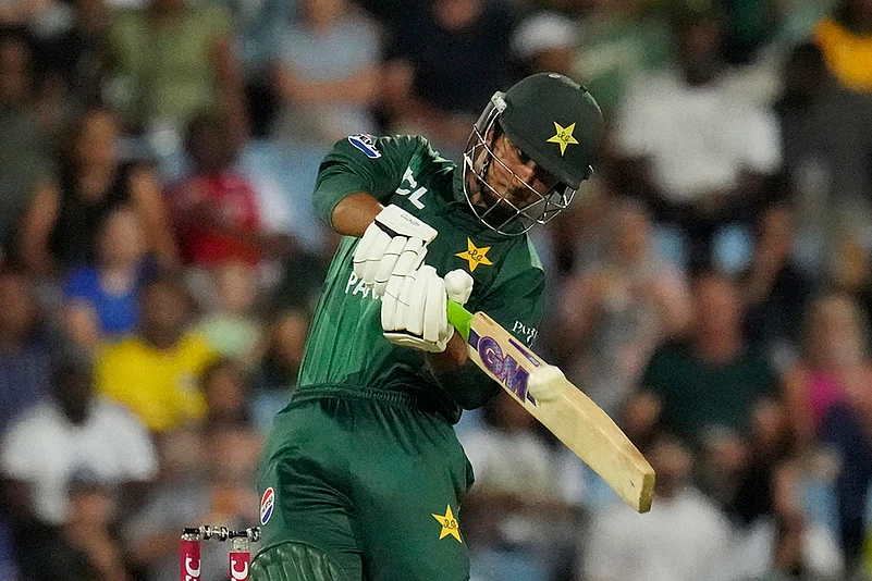 South Africa vs Pakistan 2nd T20I Cricket Photos at Centurion Park: Saim Ayub