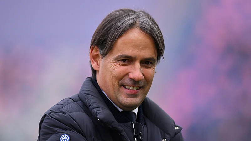 Inter head coach Simone Inzaghi