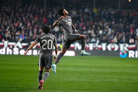 Spanish La Liga Soccer Match: Rayo Vallecano vs Real Madrid