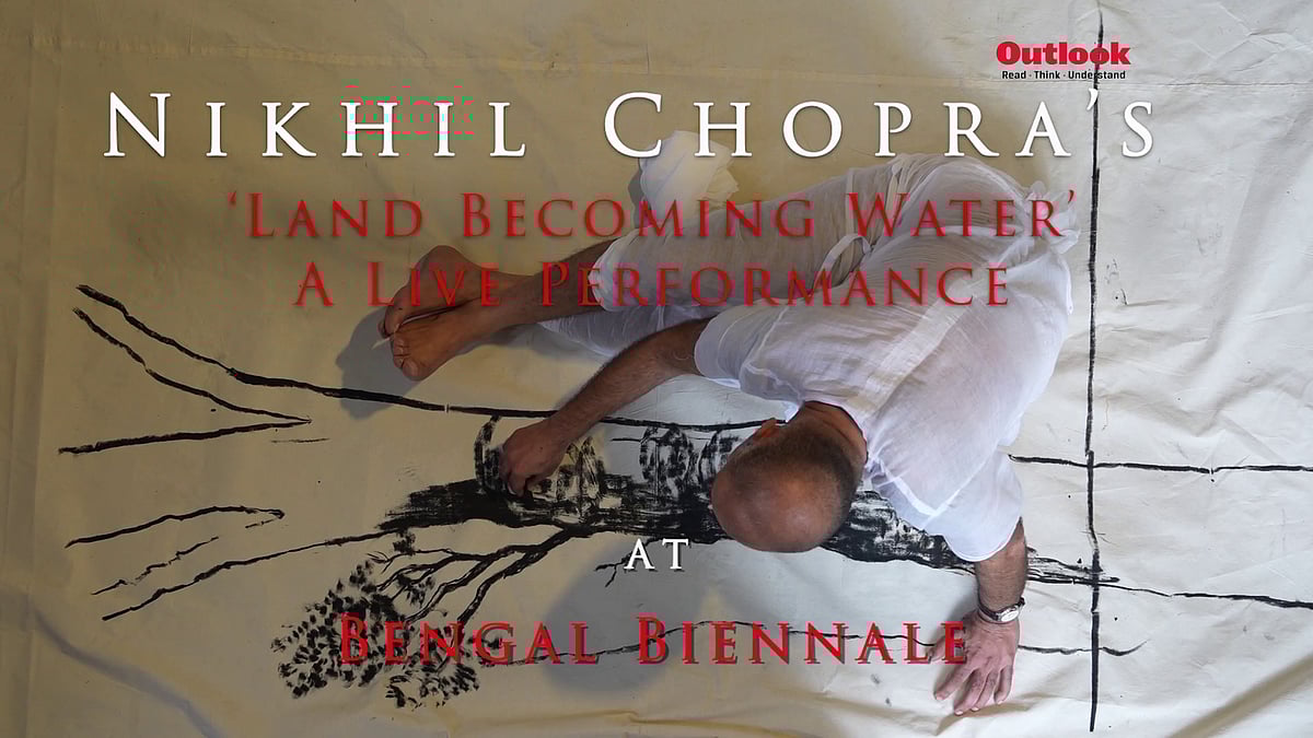 Bengal Biennale 2024 | Nikhil Chopra's art is rooted in the legacy of Tagore's Shantiniketan.