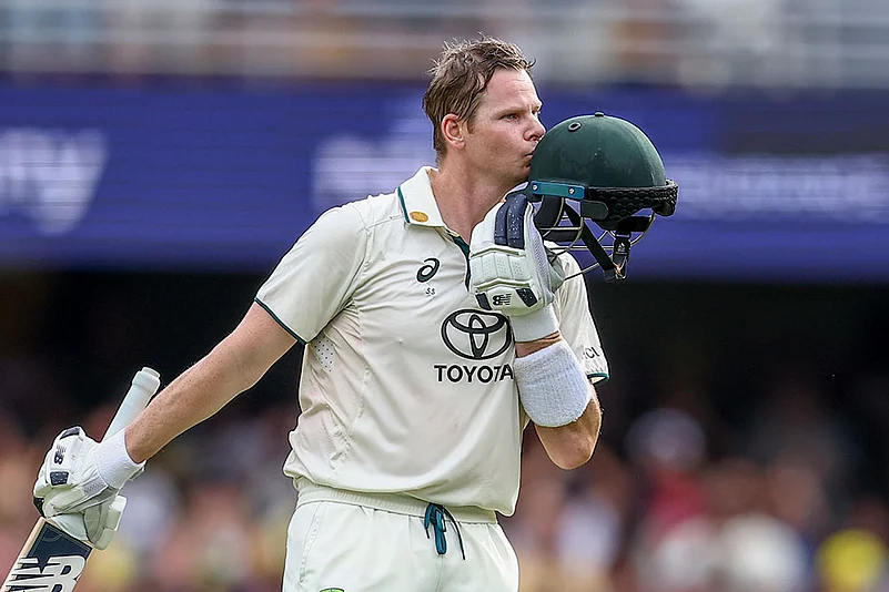 Australia vs India 3rd Test Day 2 Steve Smith