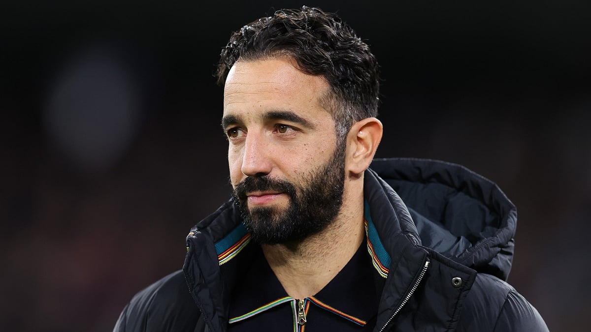 Manchester United head coach Ruben Amorim - null