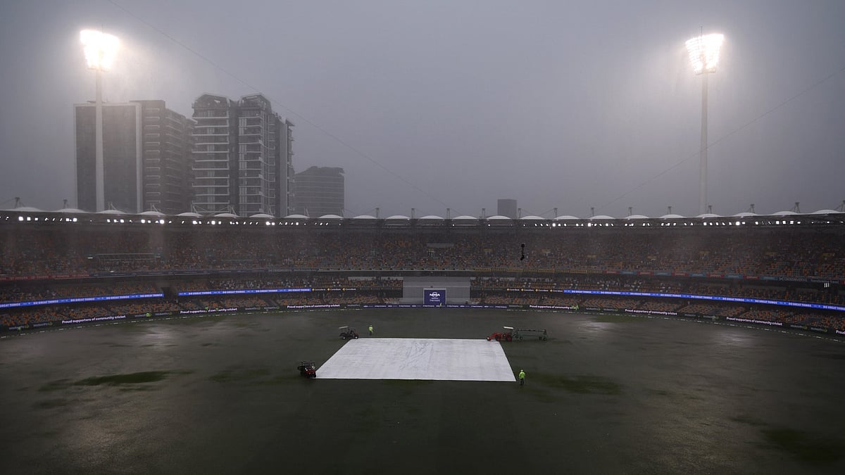 Australia and India were frustrated by rain