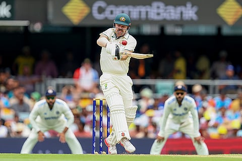 India Vs Australia, 3rd Test Day 2: Australia's Travis Head plays a shot during play