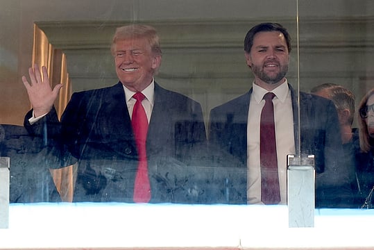 Donald Trump Attends Army-Navy American Football Game As Midshipmen Defeat Black Knights 31-13