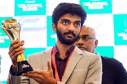 World Chess Champion D Gukesh