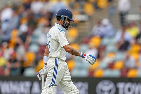 EPL 2024-25: India's Virat Kohli walks off the field after losing his wicket