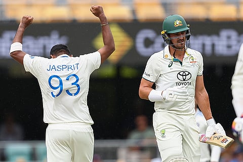 India Vs Australia, 3rd Test Day 3: India's Jasprit Bumrah celebrates after dismissing Australia's Mitchell Starc