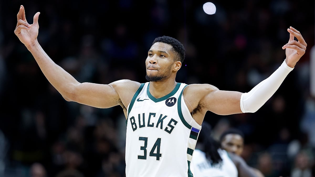 Milwaukee Bucks star Giannis Antetokounmpo.