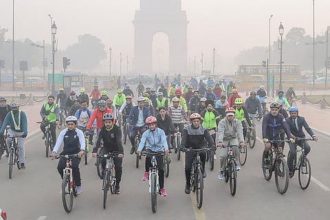'Fit India' cycling event