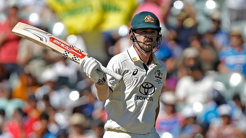 Border-Gavaskar Trophy India Vs Australia 2nd Test cricket match Day 2 photo: Travis Head