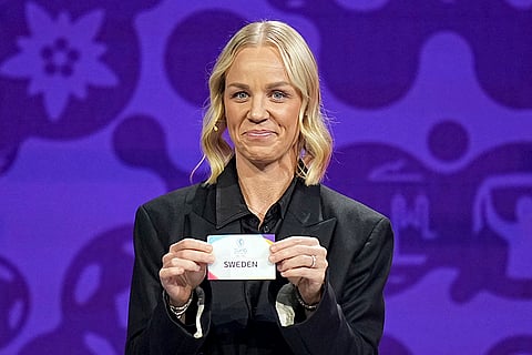 Women's Euro 2025 Draw: Caroline Seger draws Sweden